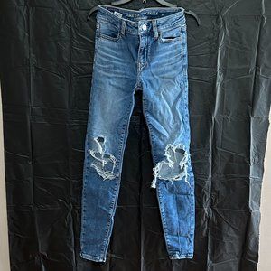 American Eagle next stretch hi rise jegging